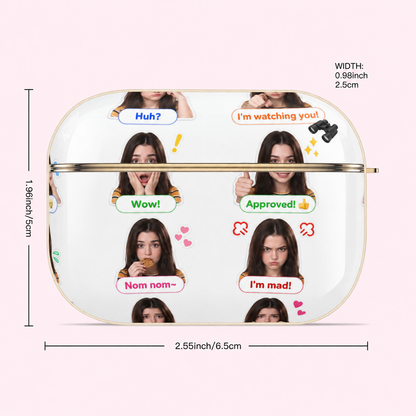 Custom Photo Collage AirPods Case – Personalized Picture Case