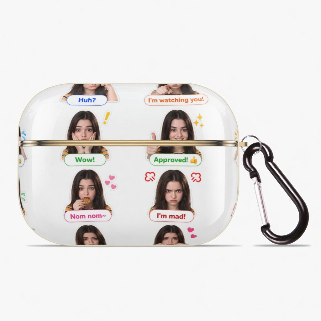 Custom Photo Collage AirPods Case – Personalized Picture Case