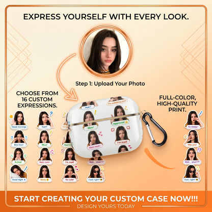 Custom Photo Collage AirPods Case – Personalized Picture Case