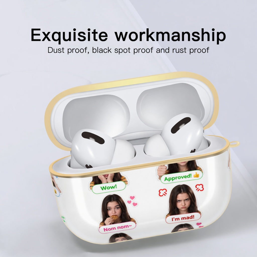 Custom Photo Collage AirPods Case – Personalized Picture Case